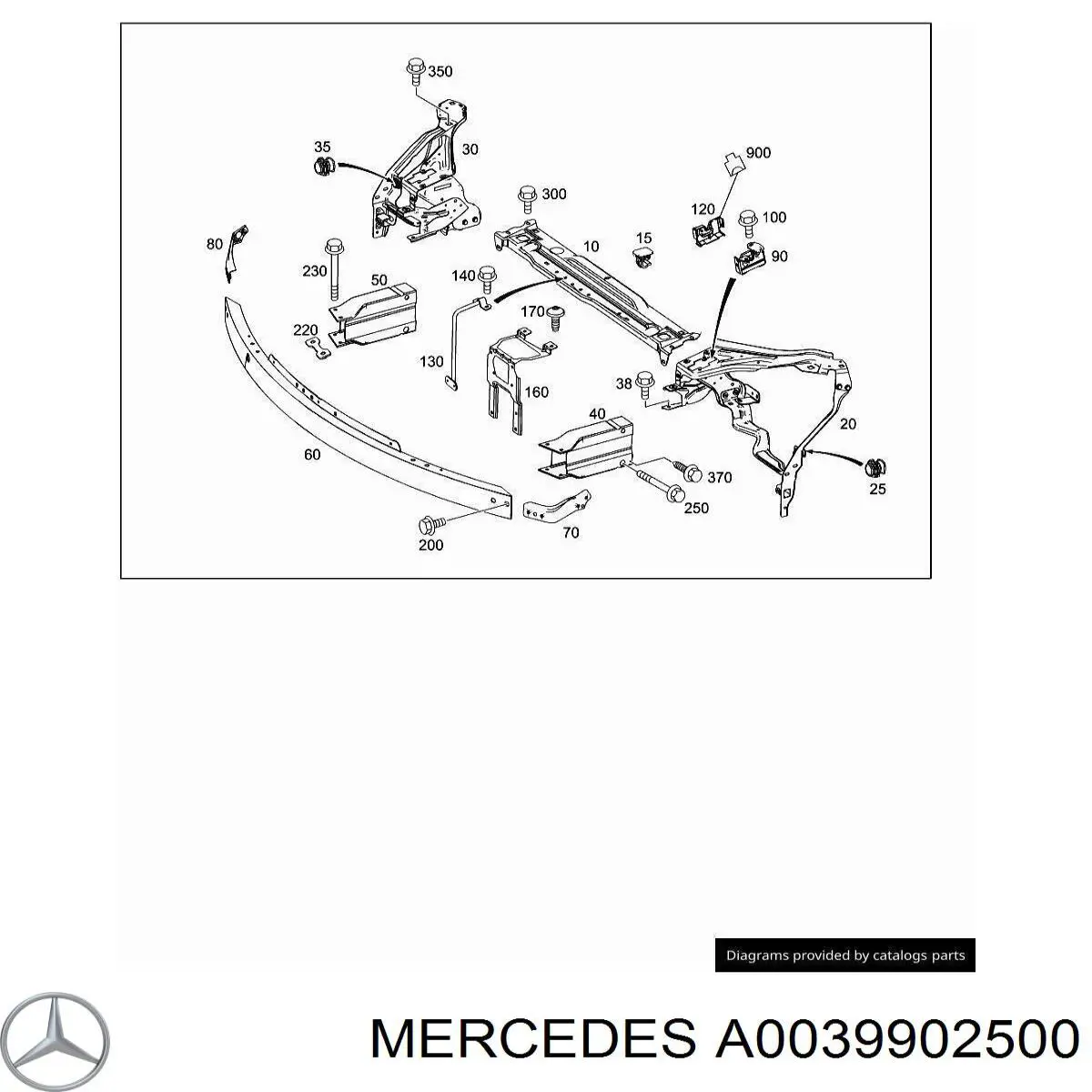  Mercedes A0039902500 precio, desde 2,78 EUR