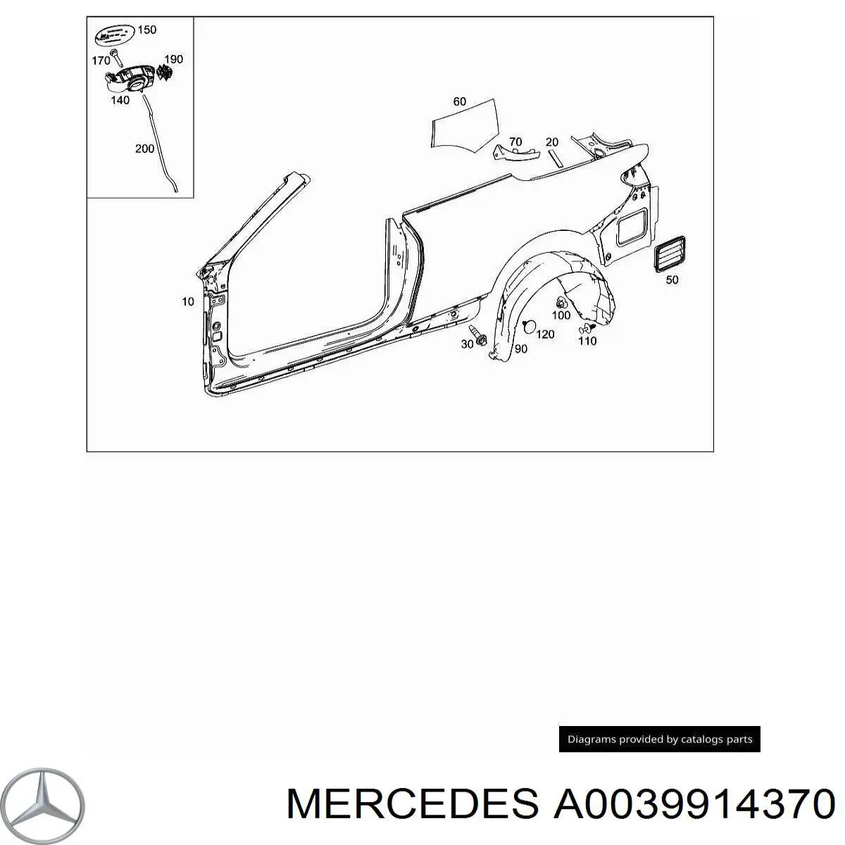 A0039914370 Mercedes