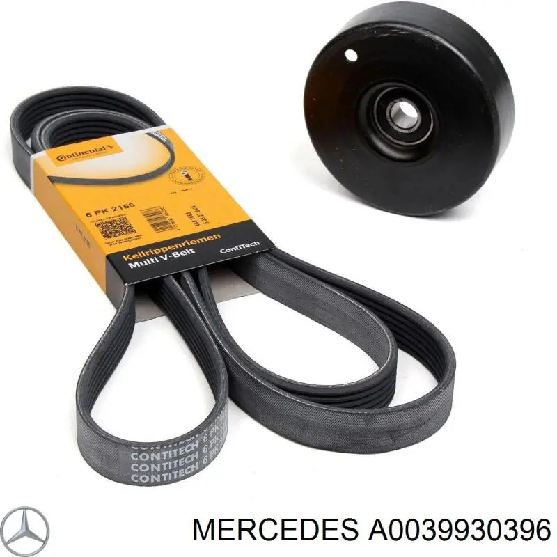 A0039930396 Mercedes correa trapezoidal