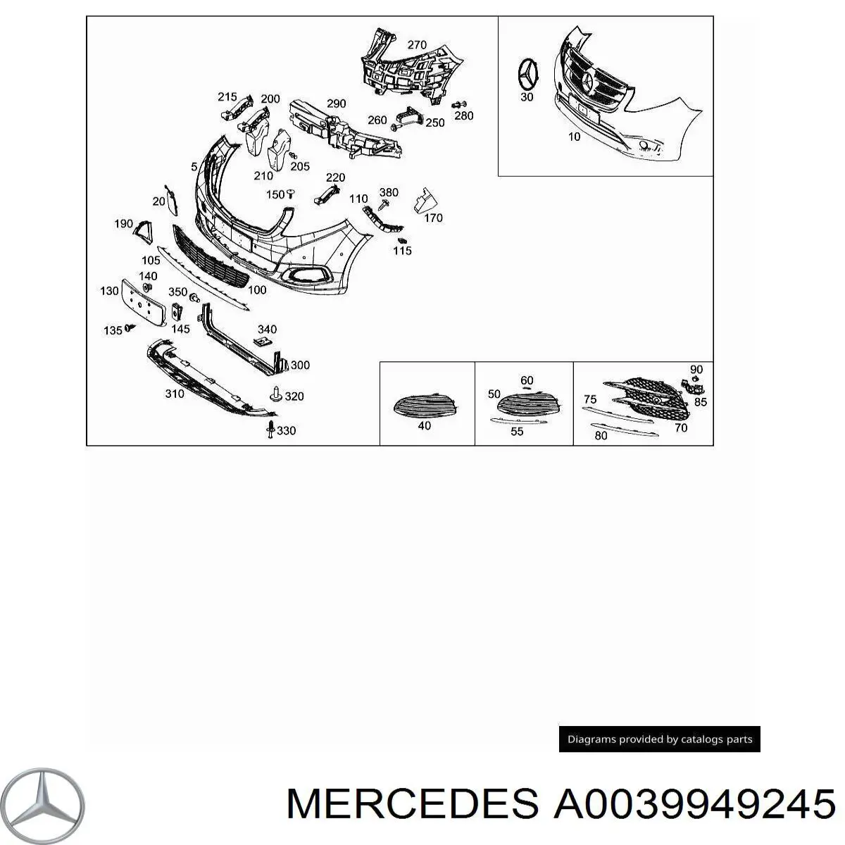 A0039949245 Mercedes