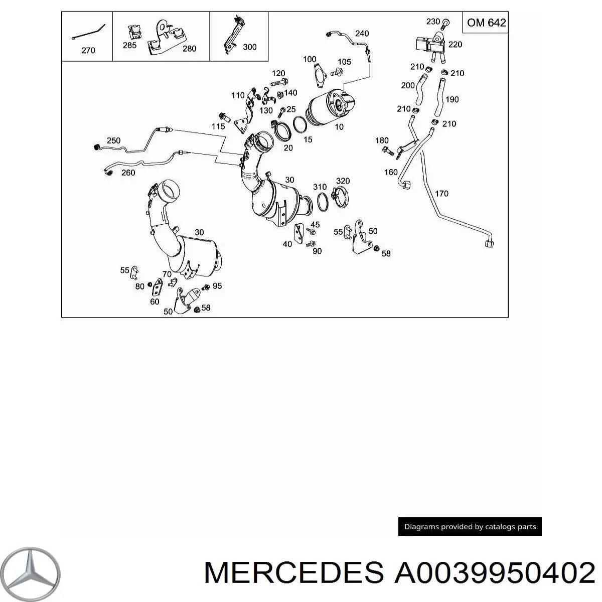 A0039950402 Mercedes