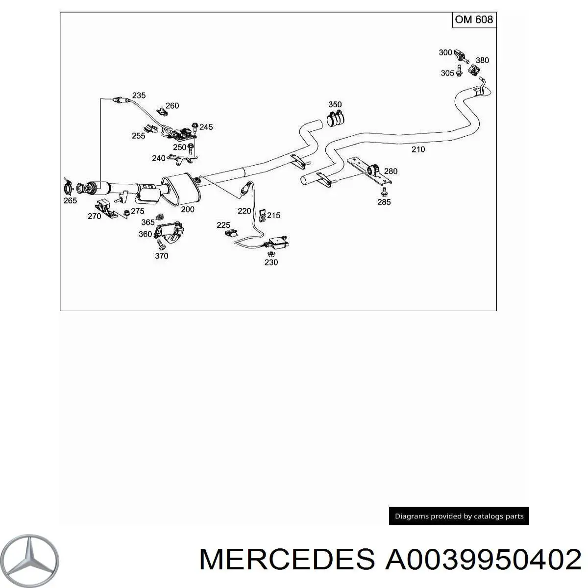 Comprar A0039950402 Mercedes 