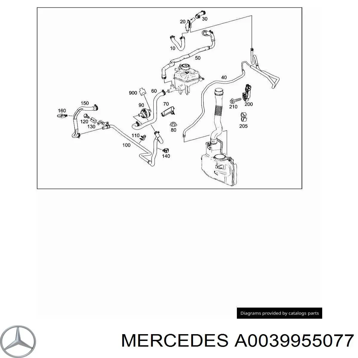 A0039955077 Mercedes