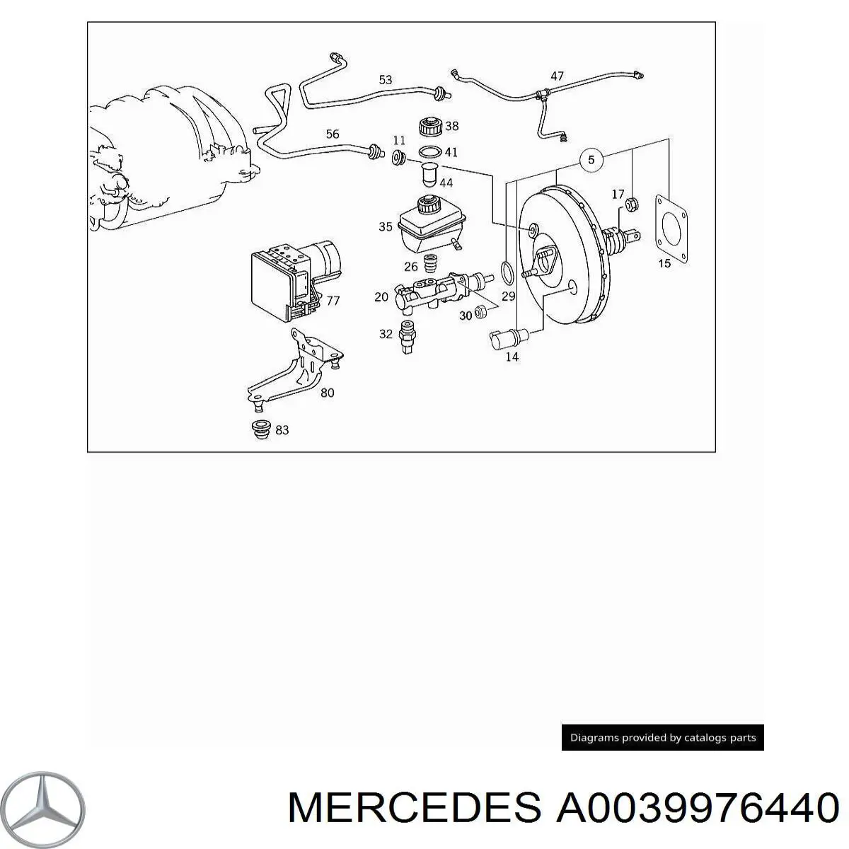  Mercedes A0039976440 precio, desde 4,24 EUR