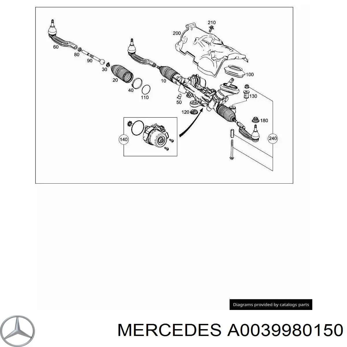  Mercedes A0039980150 precio, desde 19,80 EUR