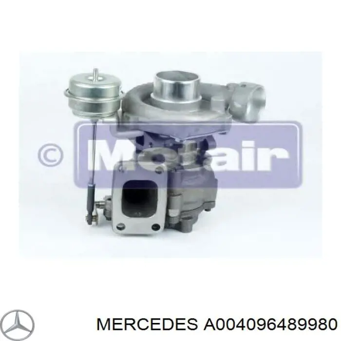 A0040964899 Mercedes Turbo para motor