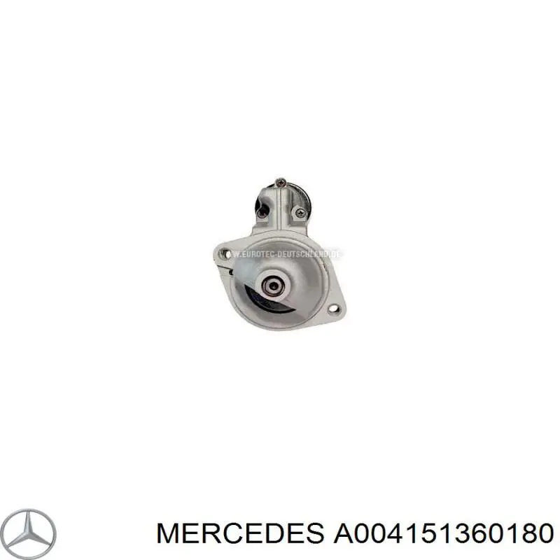A004151360180 Mercedes motor de arranque