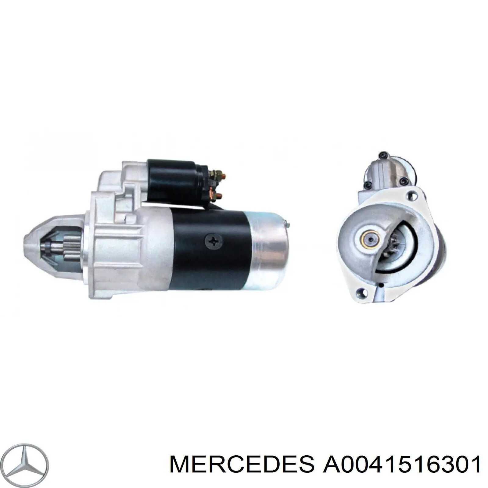 A0041516301 Mercedes motor de arranque