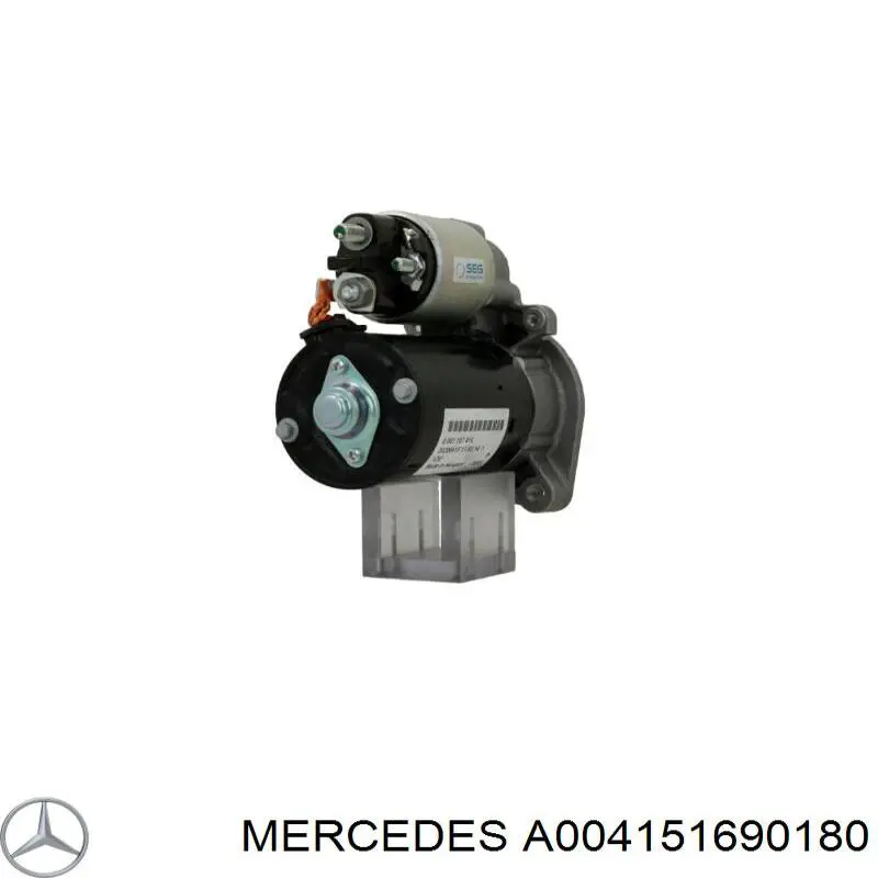 A004151690180 Mercedes motor de arranque