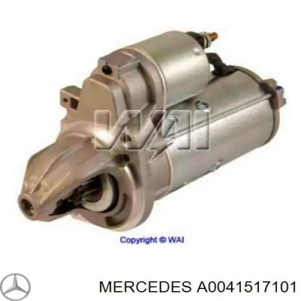A0041517101 Mercedes motor de arranque
