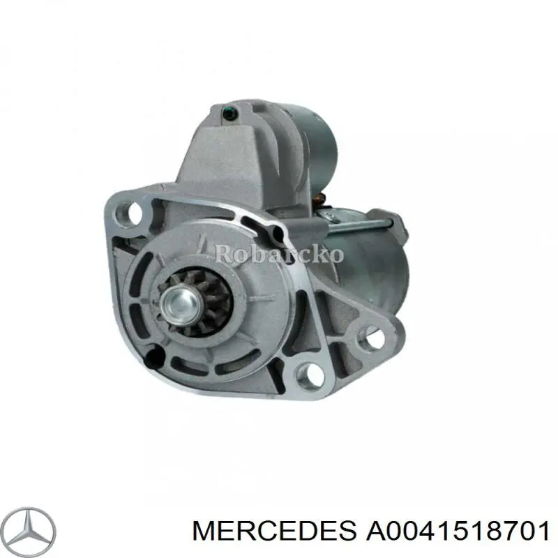 A0041518701 Mercedes motor de arranque