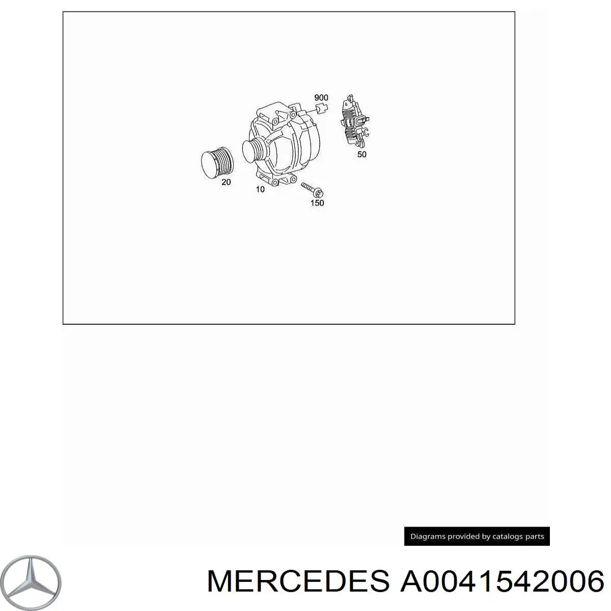 Comprar 0031544806 Mercedes Regulador del alternador
