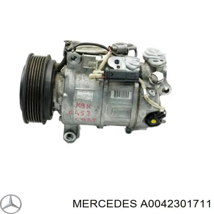 A0042301711 Mercedes compresor de aire acondicionado