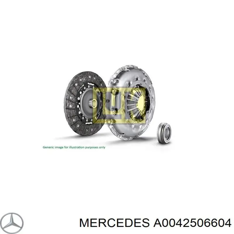 Plato de presión del embrague Mercedes E C124