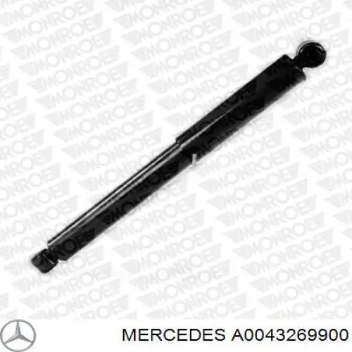 0043269900 Mercedes amortiguador trasero