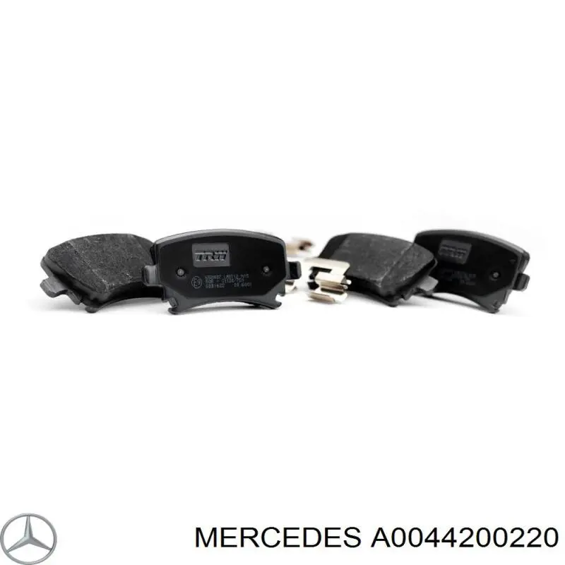 A0044200220 Mercedes Pastillas delanteras