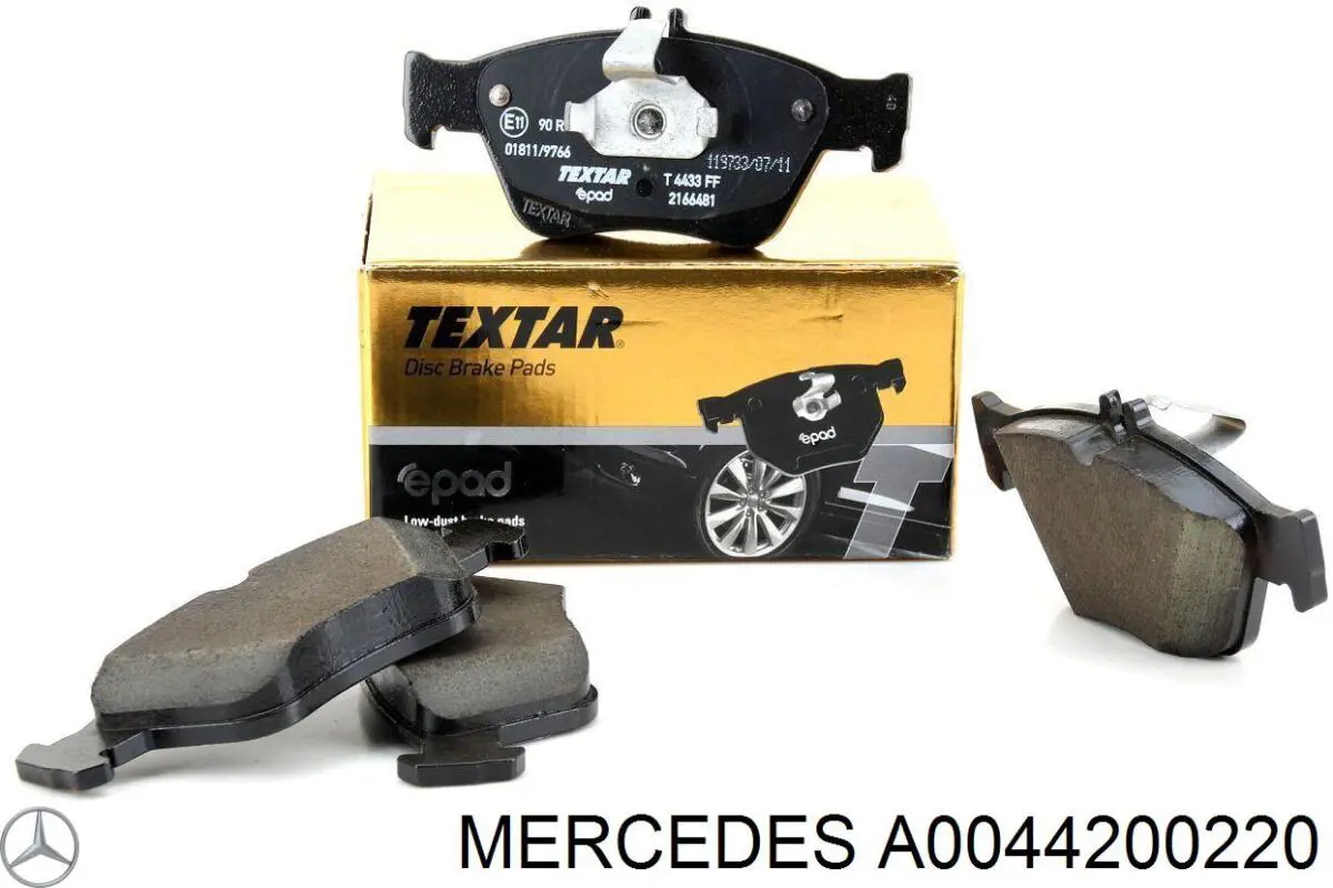 Pastillas de freno A0044200220 Mercedes