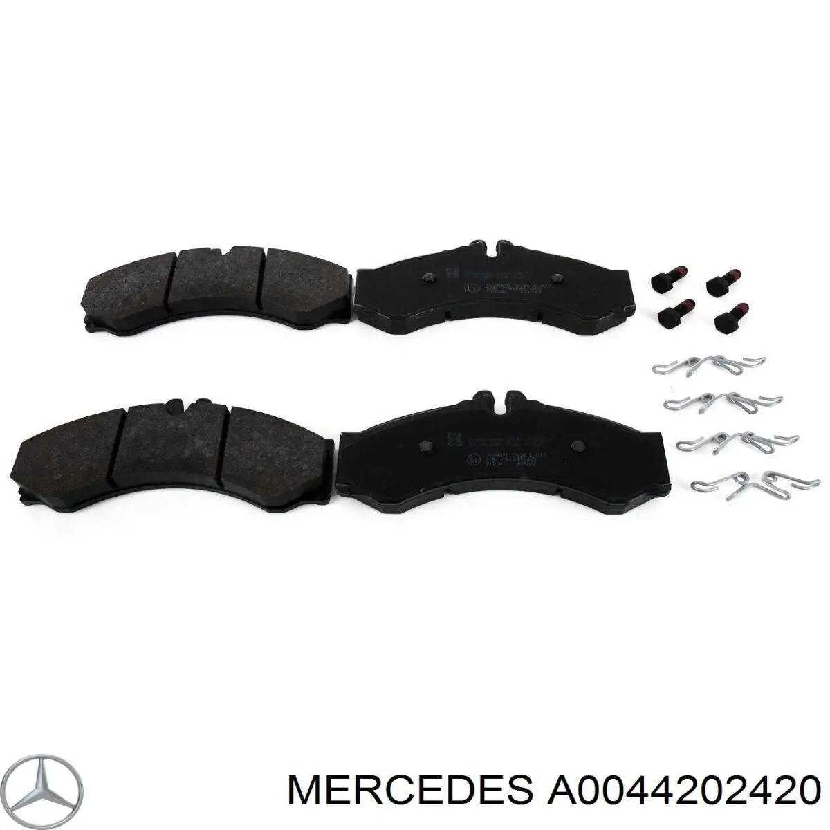 A0044202420 Mercedes Pastillas delanteras