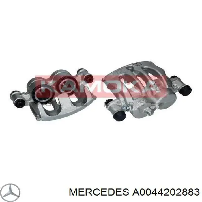 A0044202883 Mercedes pinza de freno delantera derecha