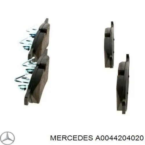 Pastillas de freno A0044204020 Mercedes