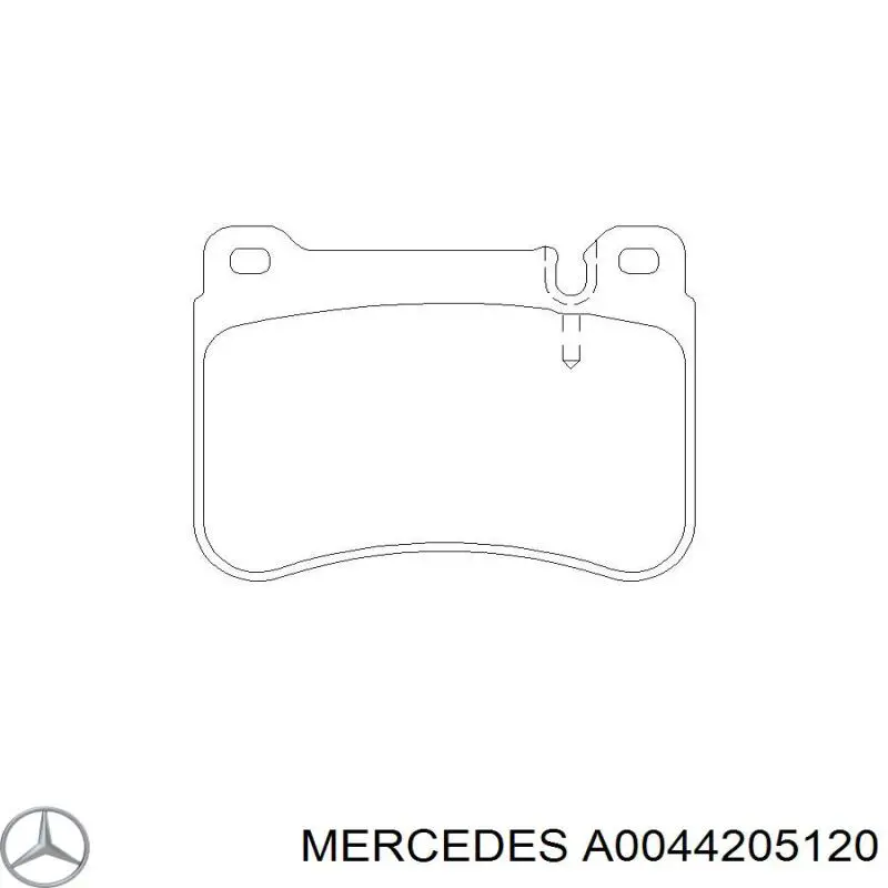 Pastillas freno delanteras Mercedes A0044205120 precio, desde 33,70 EUR