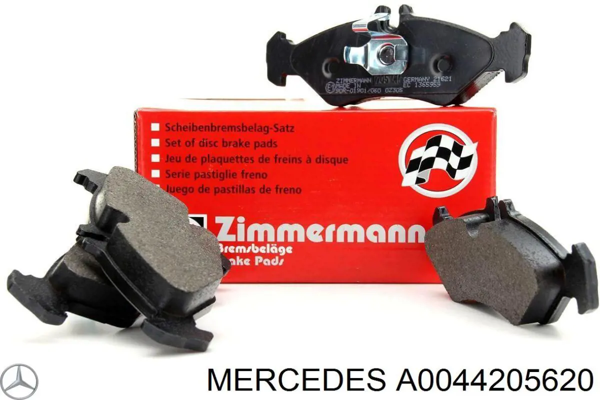 Pastillas traseras de freno Mercedes A0044205620 precio, desde 23,52 EUR