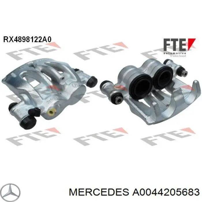 Comprar A0044205683 Mercedes Pinza de freno delantera derecha