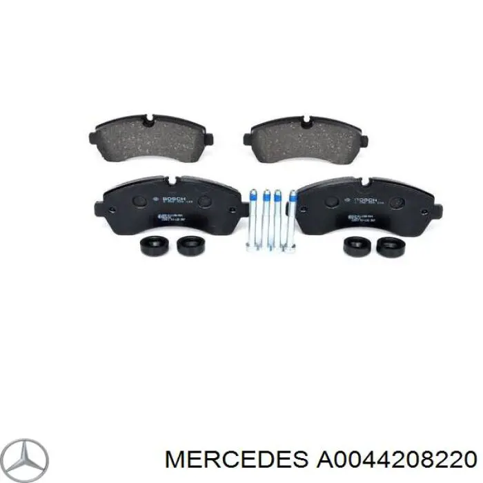 Pastillas freno delanteras Mercedes A0044208220 precio, desde 36,02 EUR