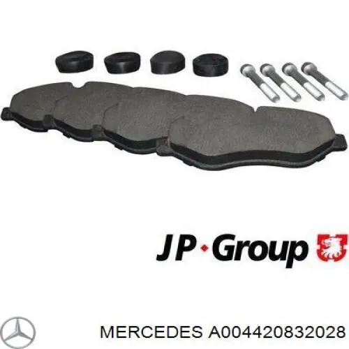 Comprar A004420832028 Mercedes Pastillas delanteras de freno