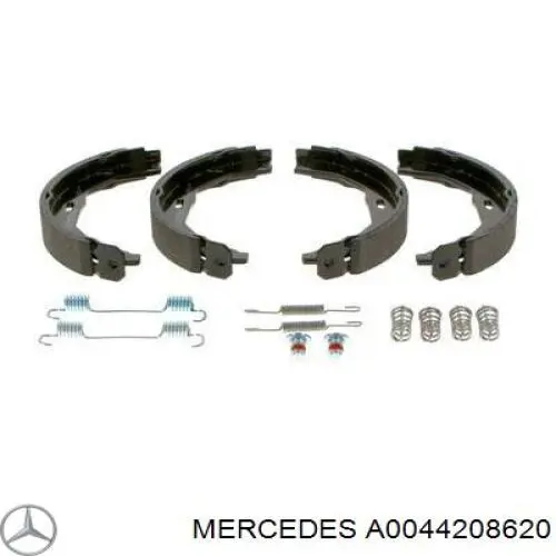 Comprar A0044208620 Mercedes Juego de zapatas de frenos, freno de estacionamiento