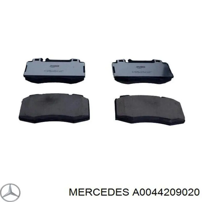 Pastillas freno delanteras Mercedes A0044209020 precio, desde 36,82 EUR