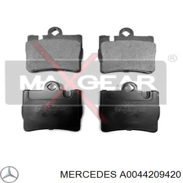 Comprar A0044209420 Mercedes Pastillas de freno traseras