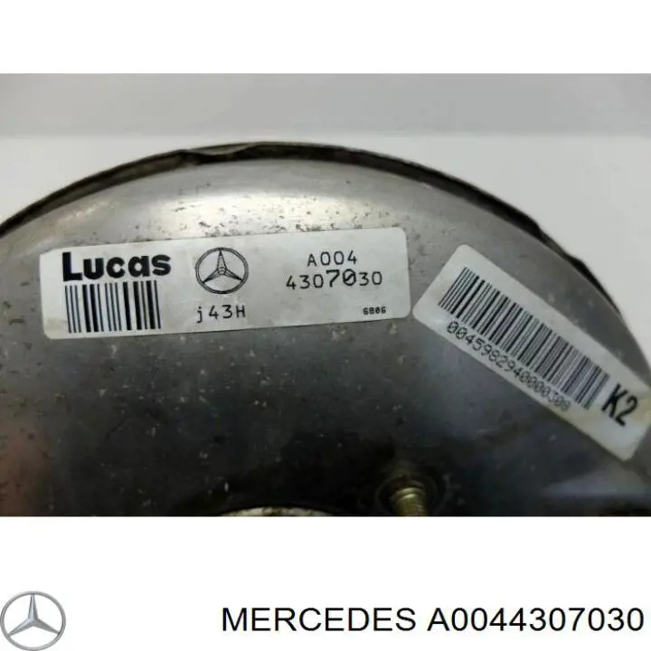 0054301230 Mercedes servofrenos