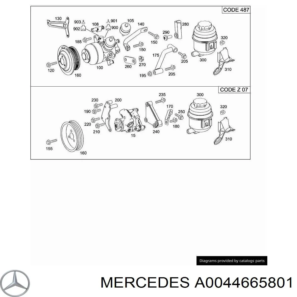 Comprar A005466710180 Mercedes Bomba servodireccion