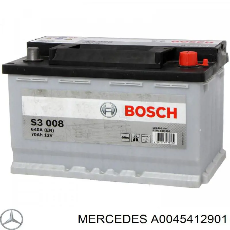 Batería de Arranque Mercedes (A0045412901)