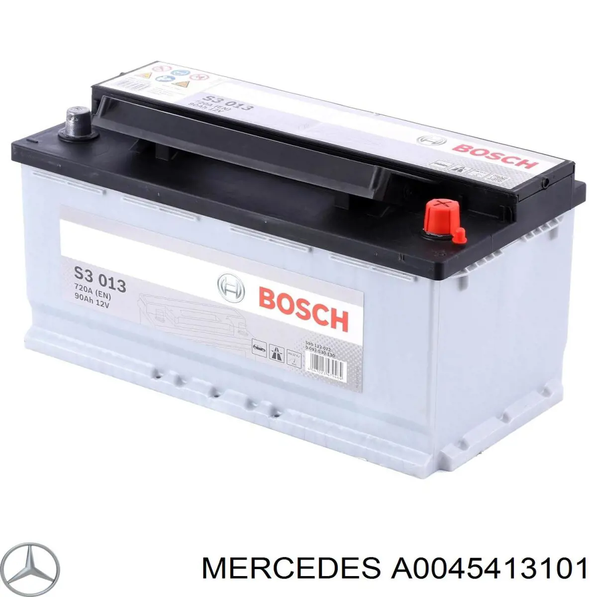 Batería de Arranque Mercedes 88 ah 12 v (A0045413101)