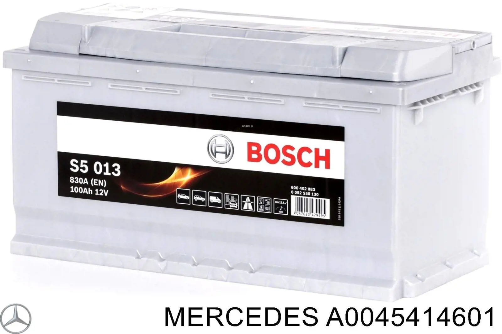 Batería de Arranque Mercedes (A0045414601)