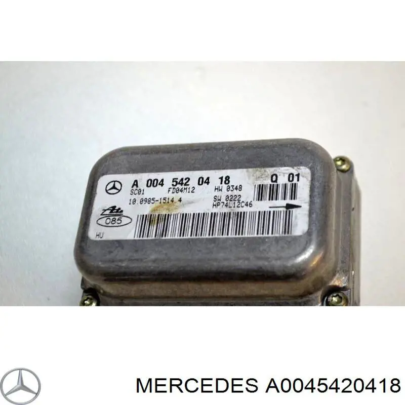 Sensor de aceleración lateral (ESP) Mercedes 0045420418 precio, desde 50,82 EUR