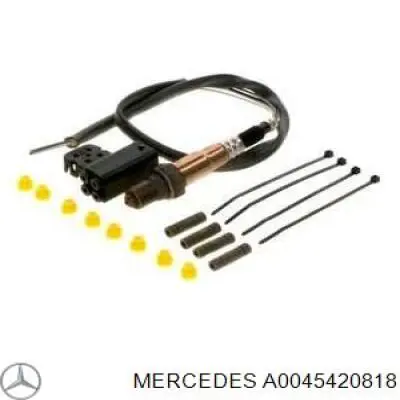 A0045420818 Mercedes sonda lambda, sensor de oxígeno despues del catalizador izquierdo