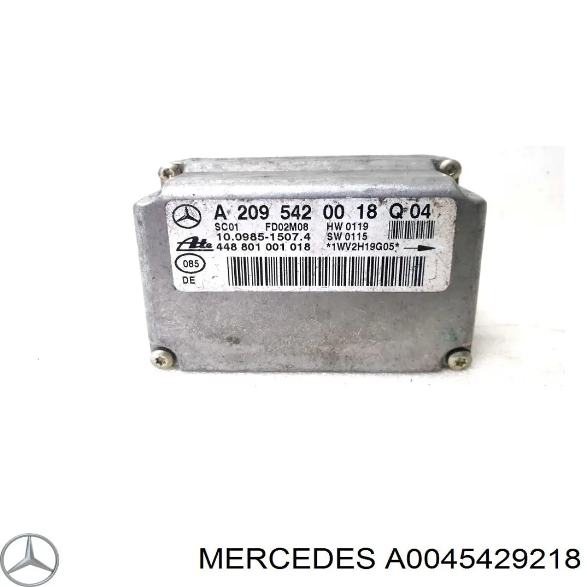 Sensor de aceleración lateral (ESP) Mercedes A0045429218 precio, desde 50,82 EUR
