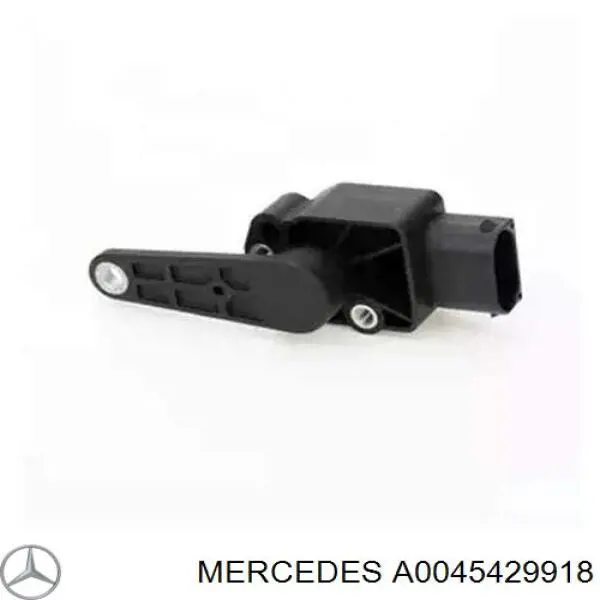 A0045429918 Mercedes sensor, nivel de suspensión neumática, trasero