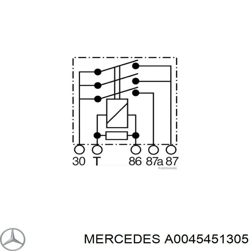  Mercedes A0045451305 precio, desde 103,06 EUR