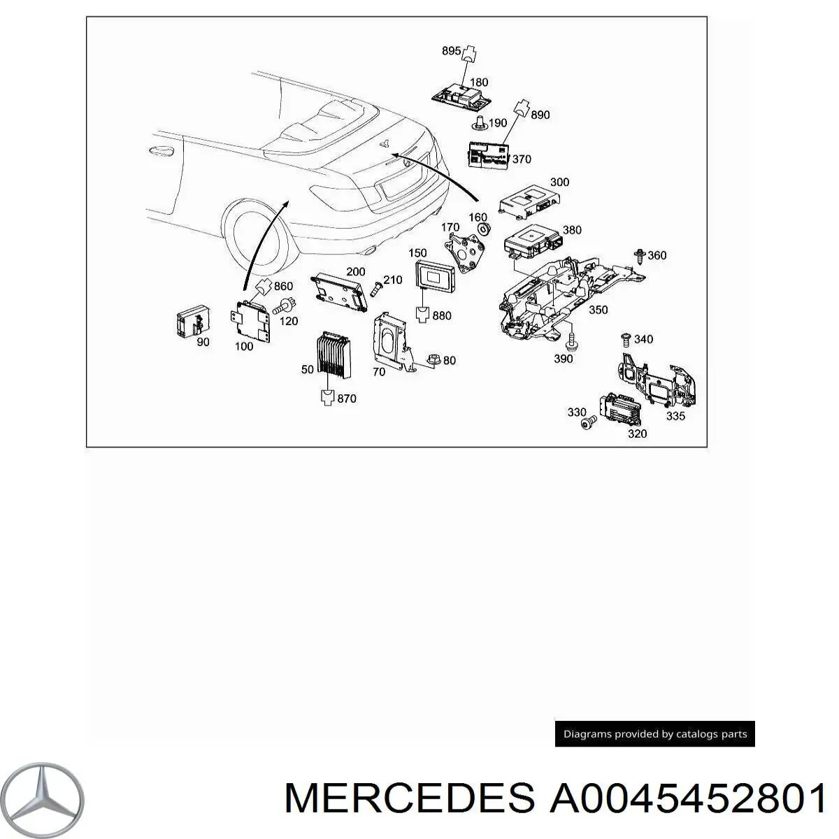  Mercedes A0045452801 precio, desde 11,47 EUR