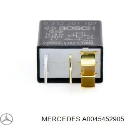 A0045452905 Mercedes relé eléctrico multifuncional