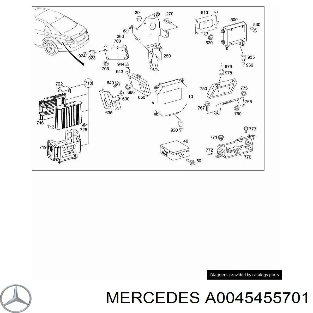  Mercedes A0045455701 precio, desde 8,41 EUR