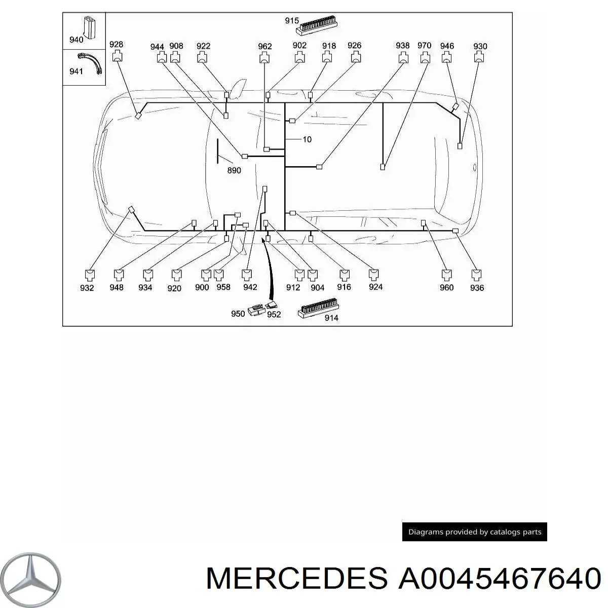 0045467640 Mercedes