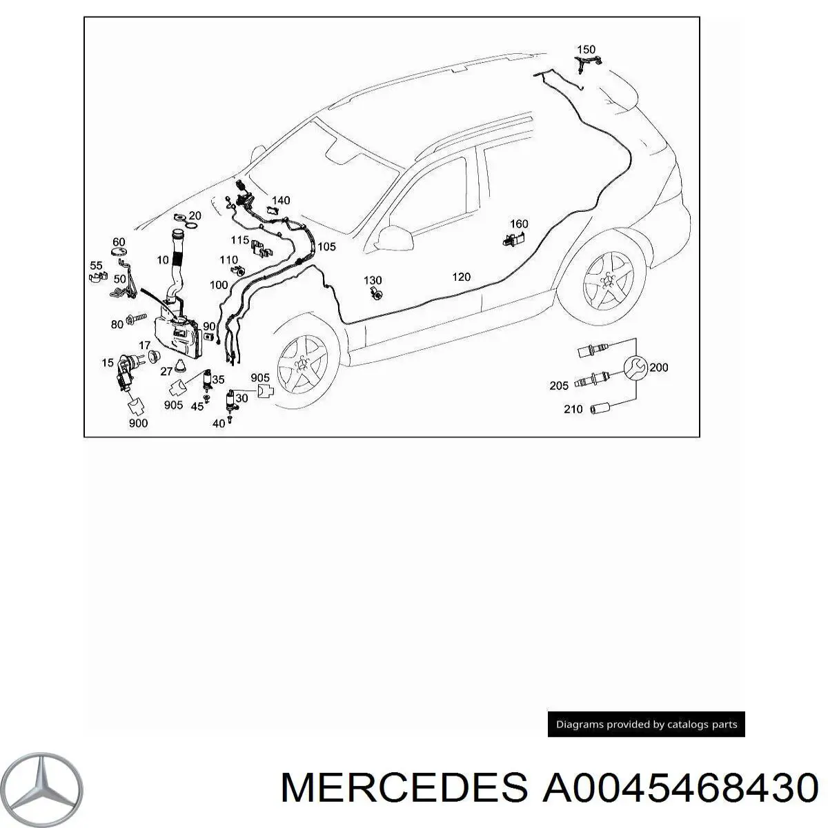  Mercedes A0045468430 precio, desde 5,78 EUR