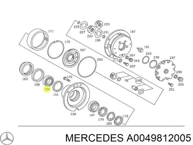 VKHB2323 SKF cojinete interno del cubo de la rueda delantera