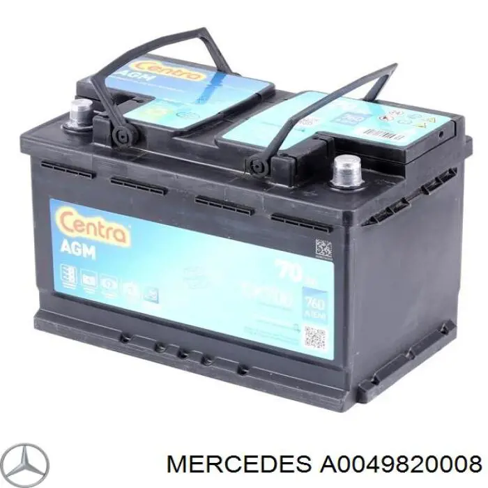 Batería de Arranque Mercedes (A0049820008)