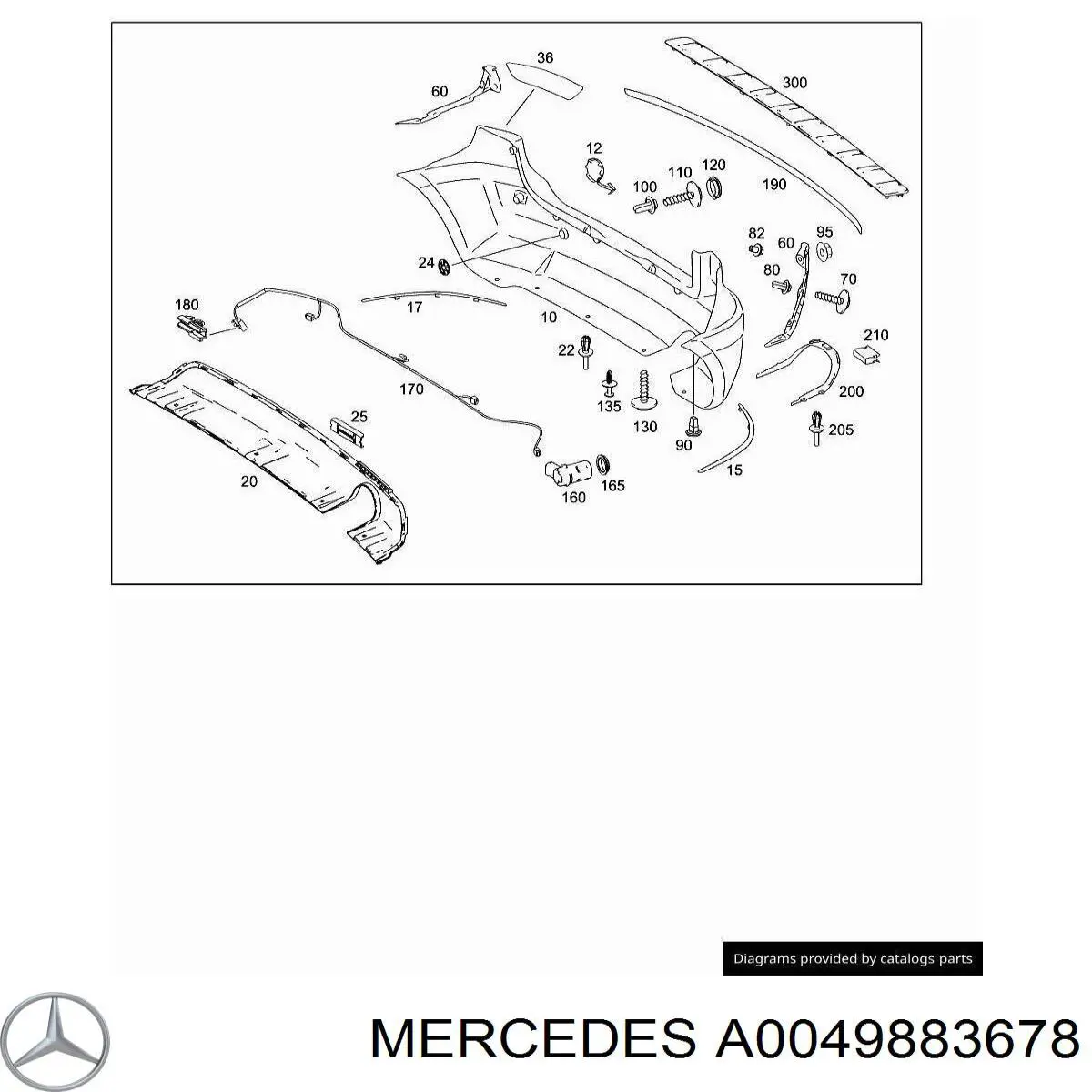 Mercedes A0049883678 precio, desde 3,33 EUR